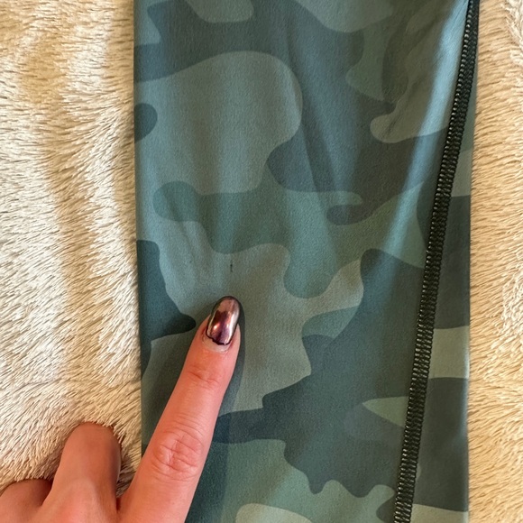 Simms Green Camo Leggings Size Medium - Picture 5 of 7